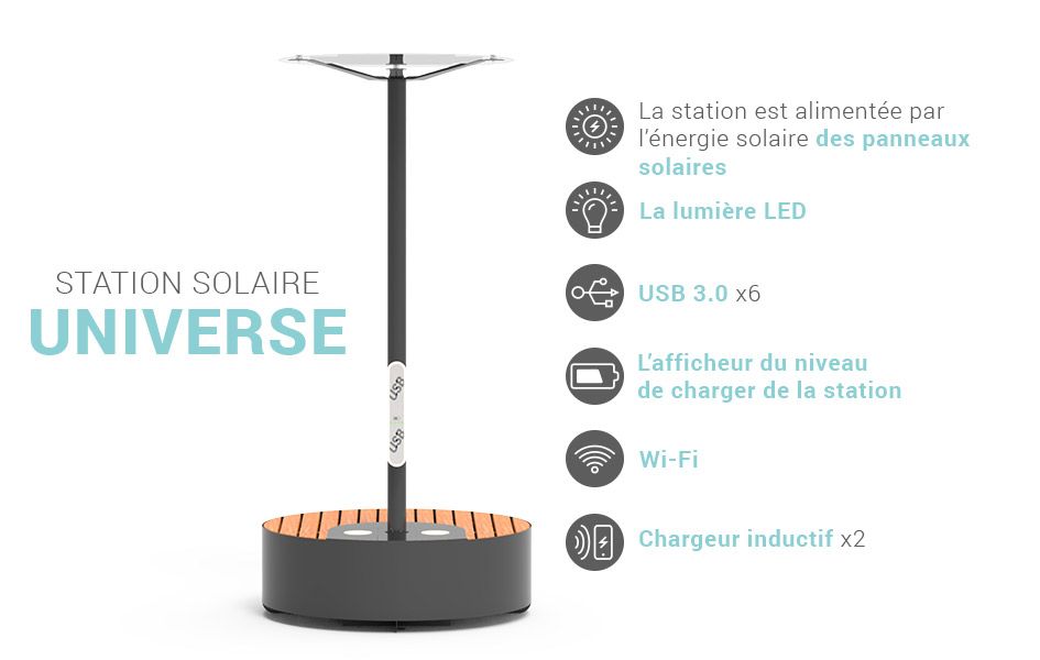Station solaire Universe Station solaire Universe