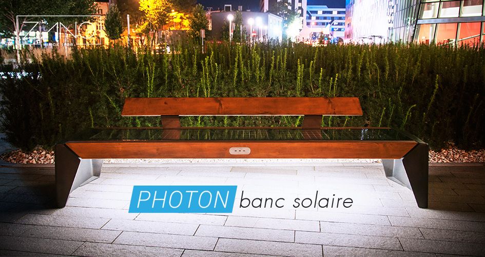 ZANO Smart City | Banc solaire Photon ZANO Smart City | Banc solaire Photon