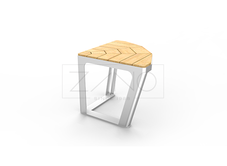 Siège Scandik 90° 02.146.1 Siège Scandik 90° en acier inoxydable