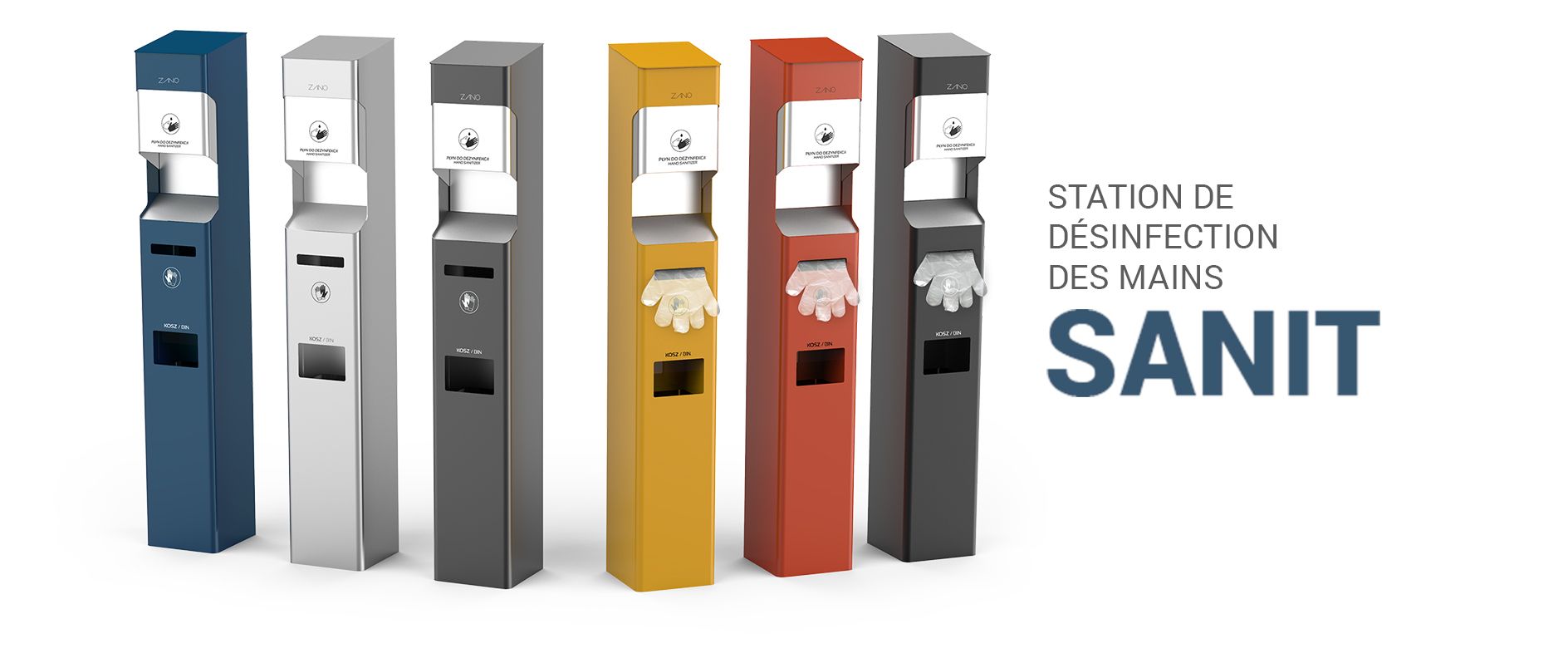 Sanit - Le distributeur de gel sans contact | ZANO Mobilier urbain Sanit - Le distributeur de gel sans contact | ZANO Mobilier urbain