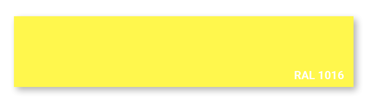 RAL 1016 - citron RAL 1016 - citron