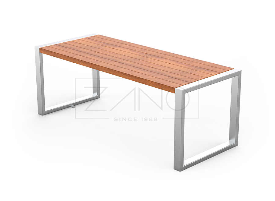 Table en acier inoxydable Pluris