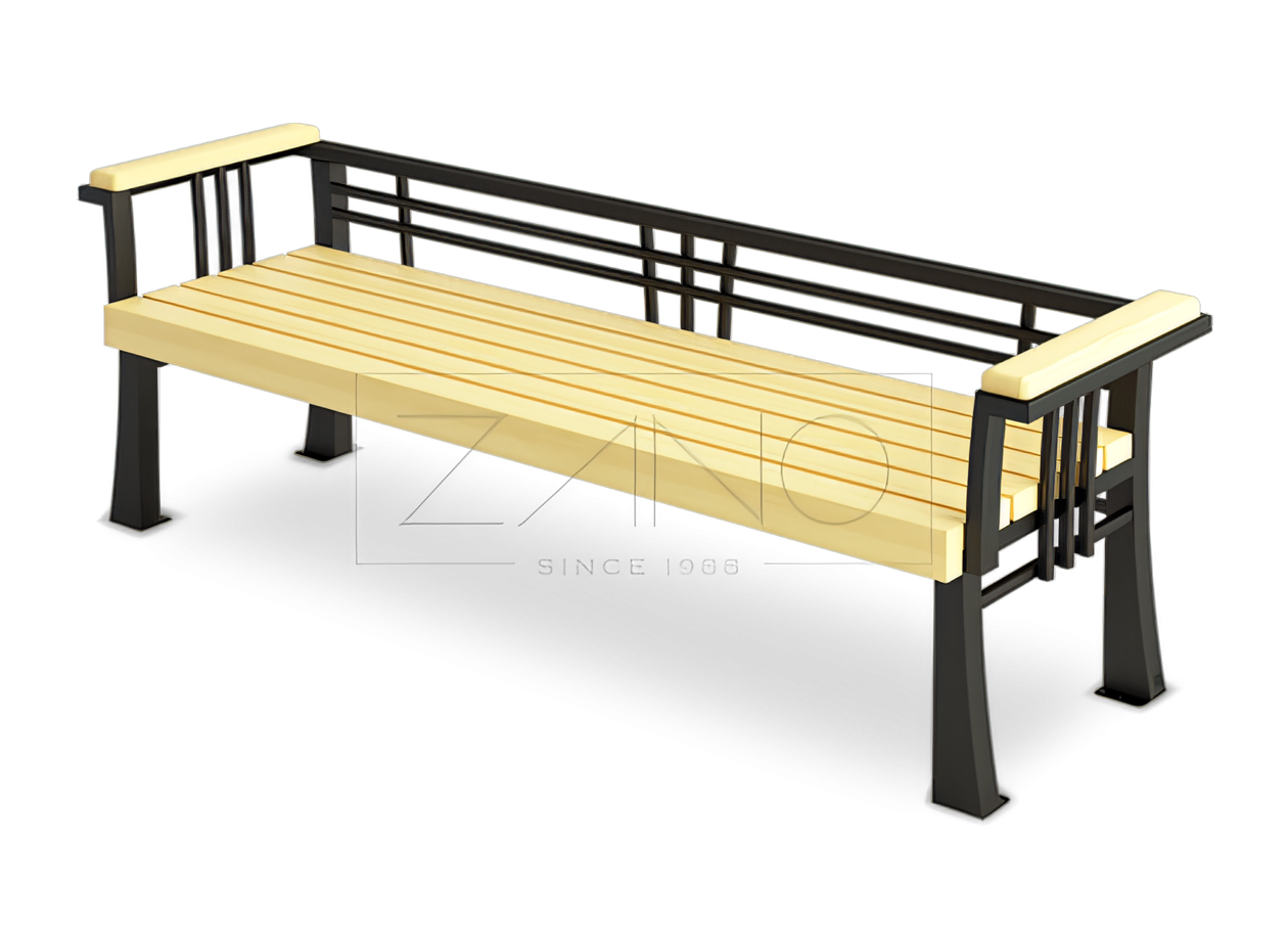 banquette urbaine, style r&eacute;tro