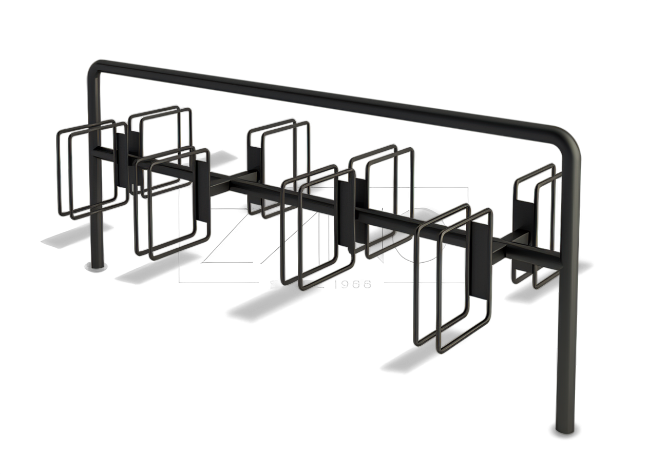 rack à vélos Fractal 05.452 support à vélos en acier