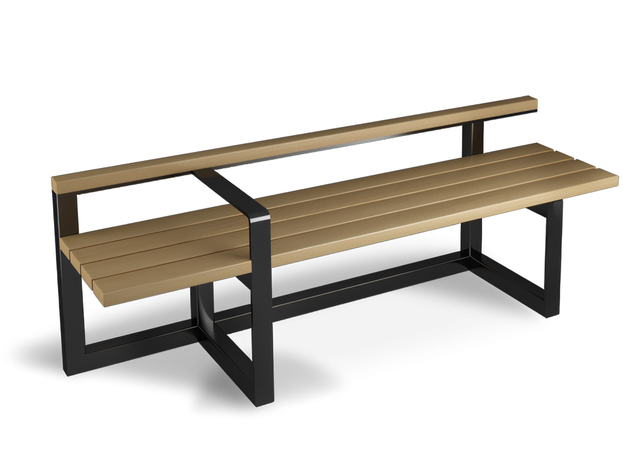 banquette urbaine Versi banquettes extérieures pour collectivités