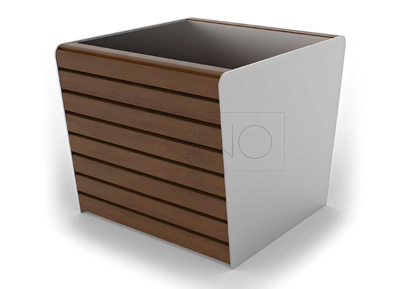 Jardinière Soft en acier inox L | ZANO Mobilier urbain Jardinière Soft en acier inox L | ZANO Mobilier urbain