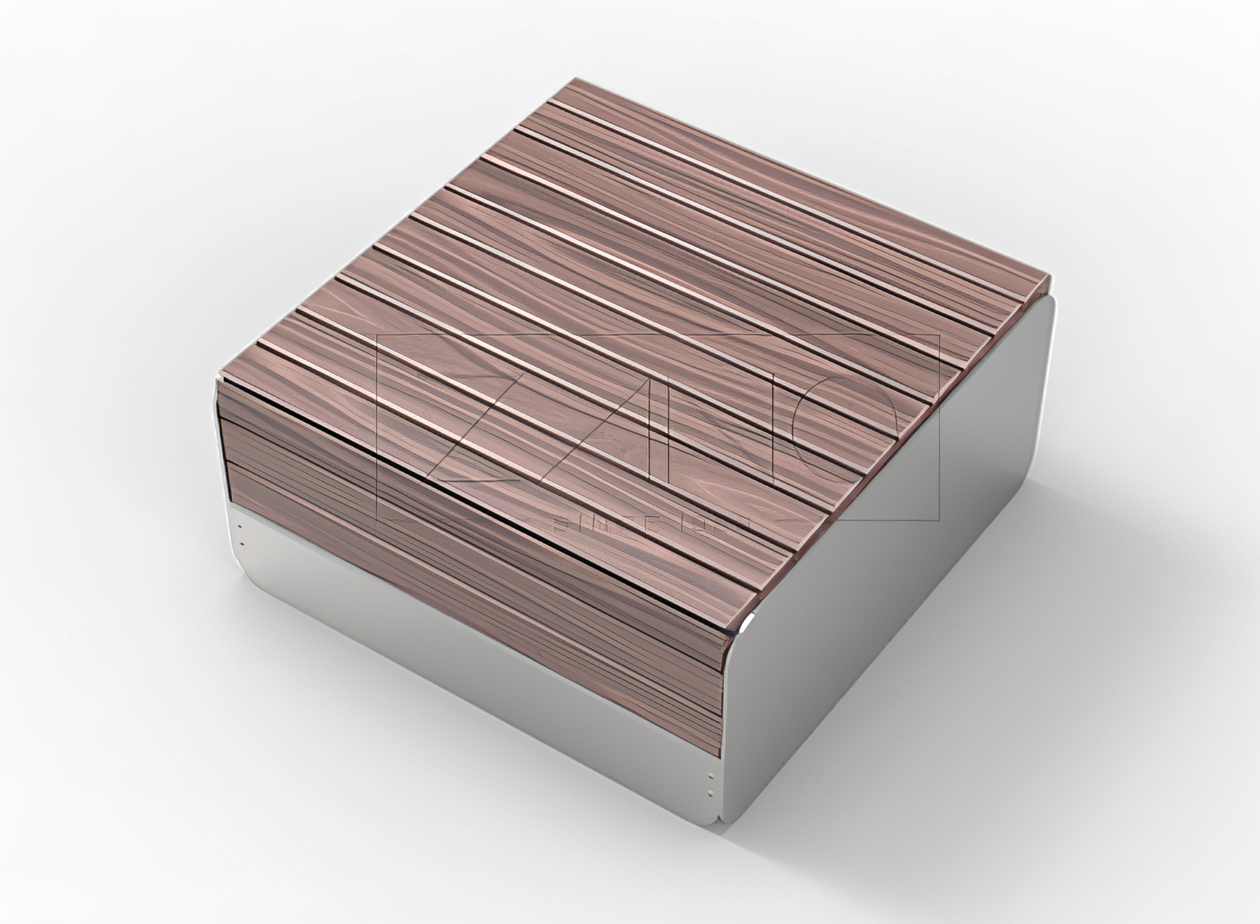 banquette modulaire carr&eacute;e