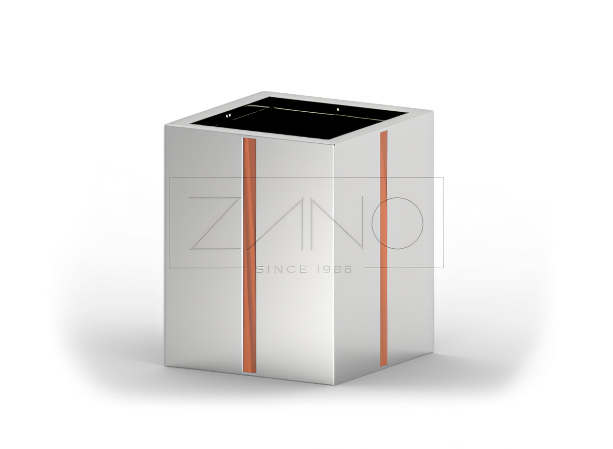 Jardini&egrave;re Agawa en acier inoxydable | ZANO Mobilier urbain