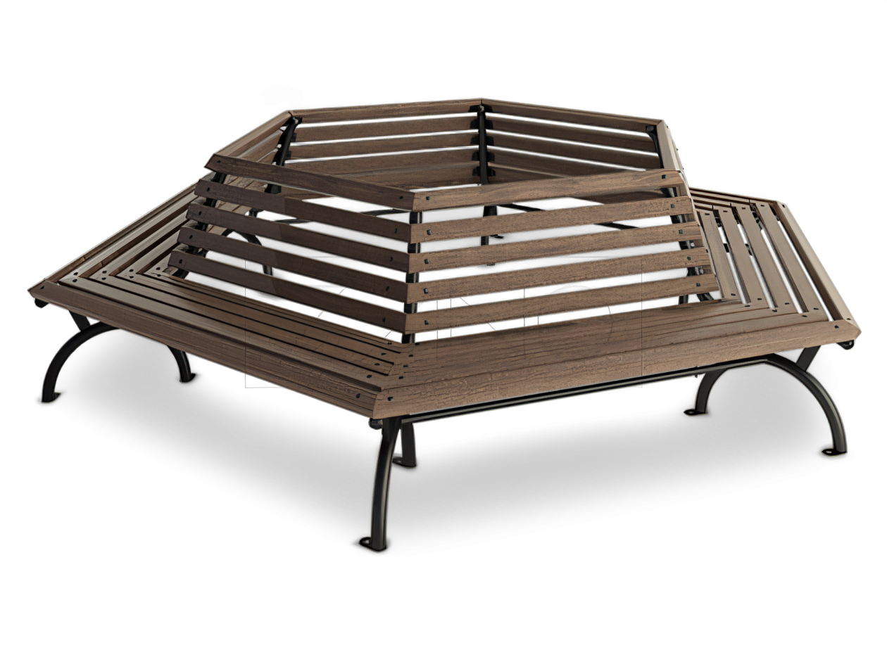 banc tour d&rsquo;arbre