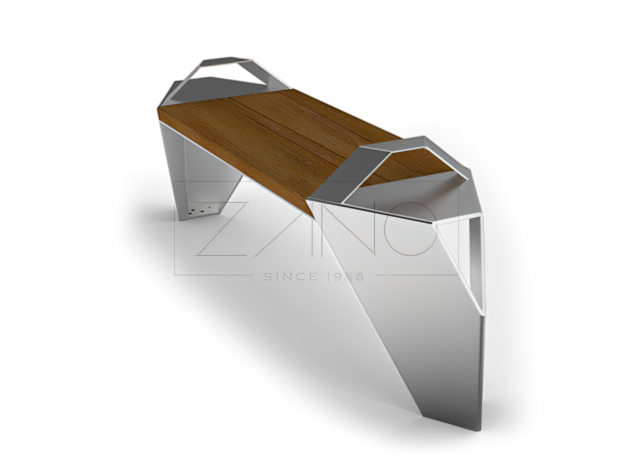 Banc IVO avec accoudoirs | ZANO Mobilier urbain Banc IVO avec accoudoirs | ZANO Mobilier urbain