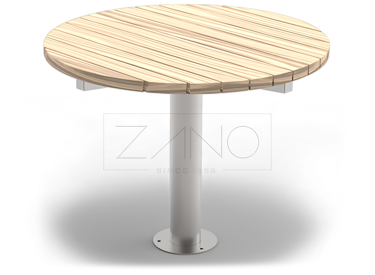 Table ronde Amicus | ZANO Mobilier urbain Table ronde Amicus | ZANO Mobilier urbain