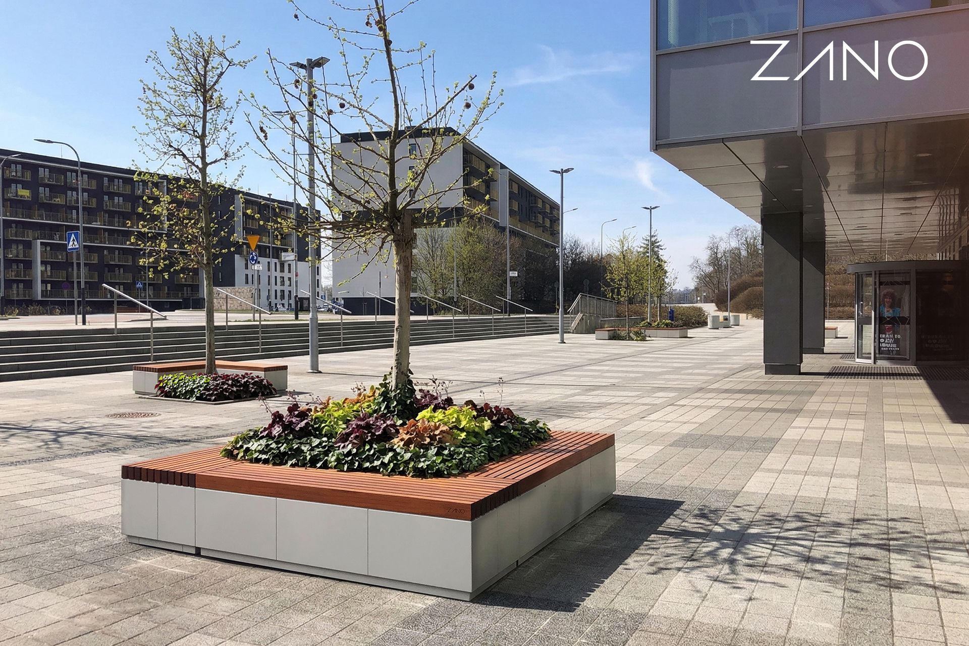 Bancs modulaires Quadro de ZANO