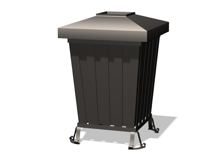 poubelle pour espaces publics