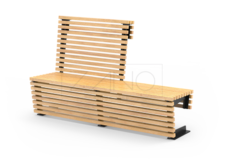 banc de ville modulaire