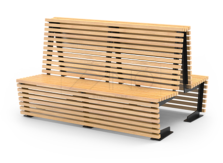 Mobilier urbain modulaire design