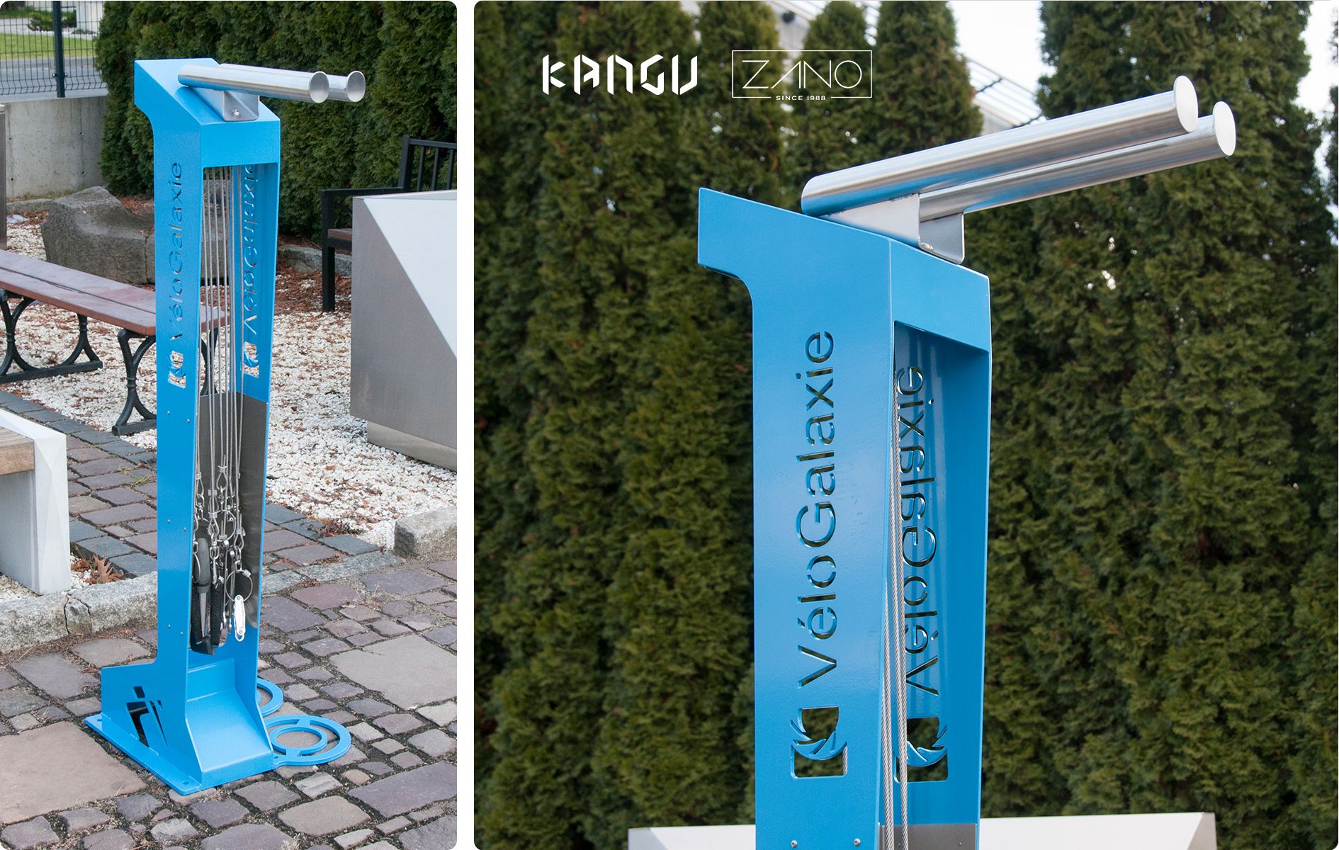 Stations de réparation de bicyclettes avec votre logo Stations de réparation de bicyclettes avec votre logo