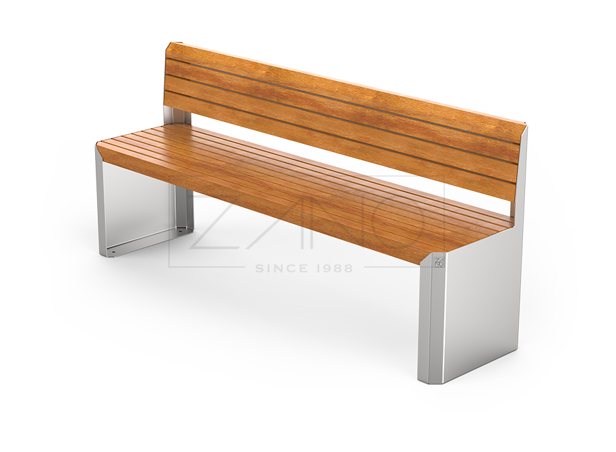 Bancs Stilo 02.048 | acier inoxydable